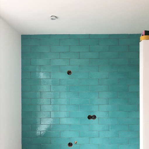 afwerking badkamer
